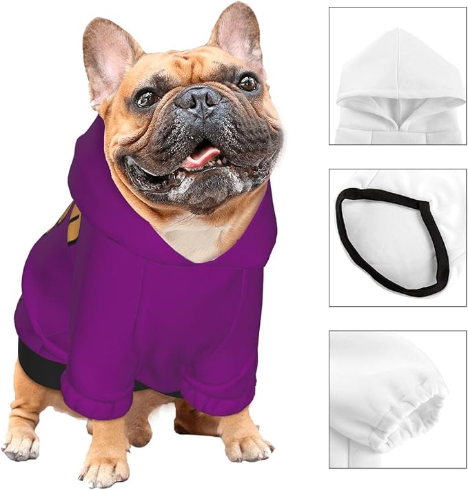 Custom Sweatshirt for Small Pet Cat Puppy Dogs Cold Weather Clothes Sweatshirt - Image 4