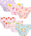 Girls and Toddlers 100% Cotton Underwear Tagless Soft Panties Size 2-3T by JAHSIYI