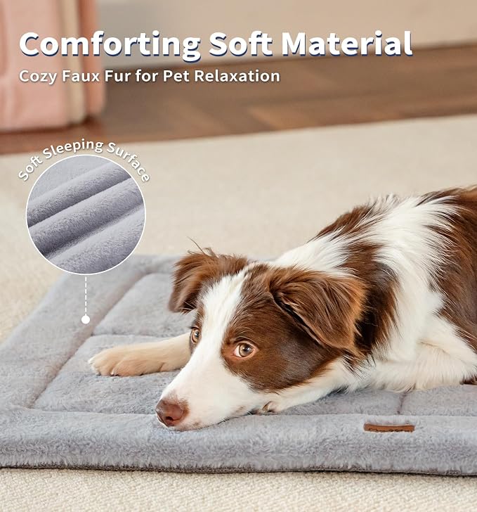 MADE 4 PETS Dog Crate Pad Bed for Large Dogs, Washable & Reversible, Anti-Slip - Image 2