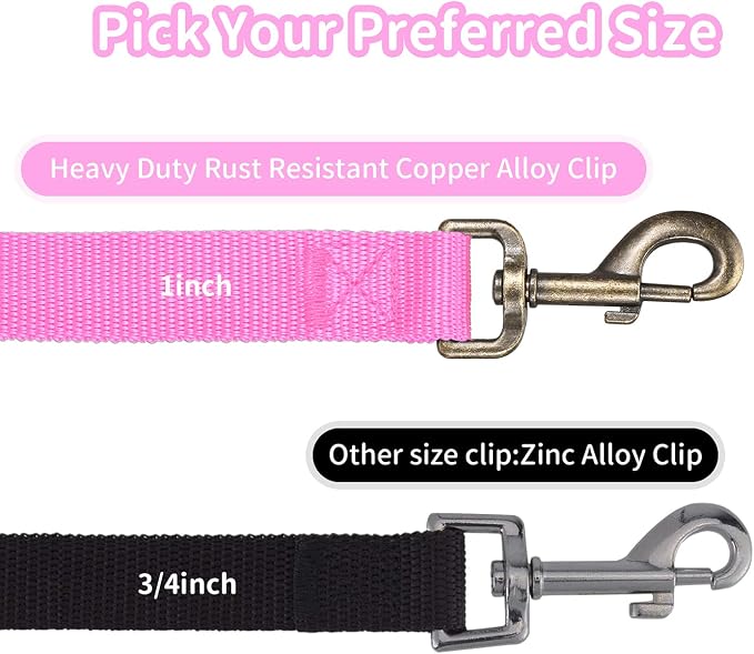 HIKISS Long Dog Leash Obedience Recall Training Agility Lead - 15ft 20ft 30ft - Image 3
