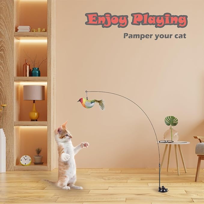 Cat Toys for Indoor Cats, Interactive Cat Toys for Bored Indoor Adult Cats 7 - Image 3
