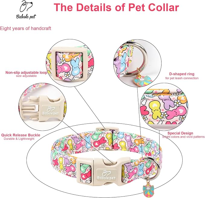 Easter Dog Collar for Small Dogs - Image 3