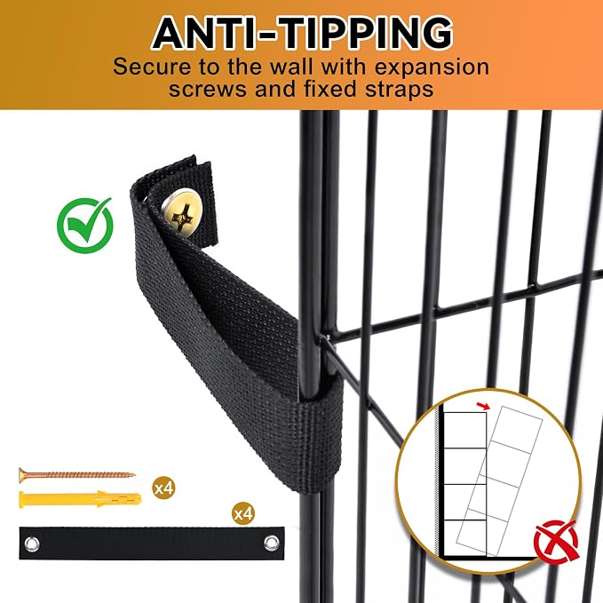 Cat Cage, 4-Tier DIY Cat Enclosures Catio, Cat Playpen Indoor & Outdoor - Image 5