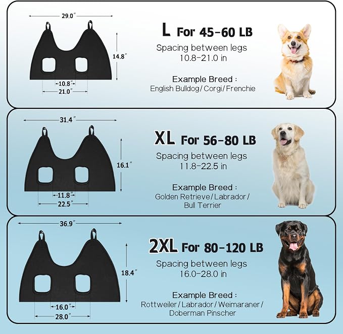 Supet Dog Grooming Hammock Harness - Image 7