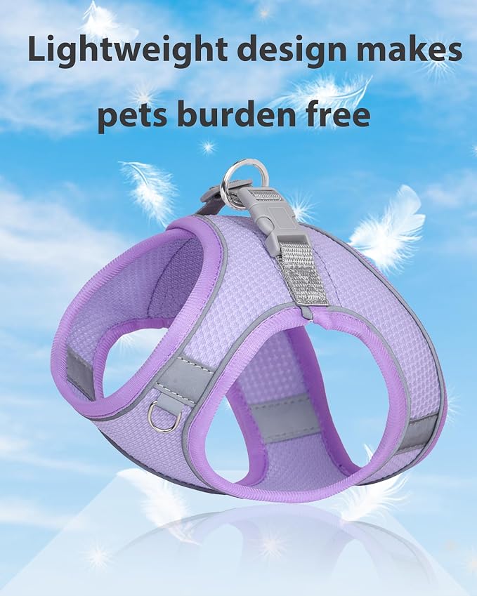 Dog Harness and Leash Set for Small Medium Dogs, Puppy Harness - Image 3