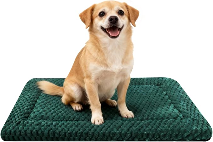 Dog Bed Mat - Dog Crate Pad - Reversible Mat by FogkissComfyPawsHome