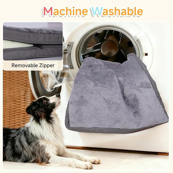 XXL Dog Bed for Large Dogs, Waterproof XXL Dog Crate Pad - Image 9