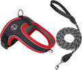 Dog Harness and Leash Set, No Pull Saddle Style Pet Harness, Breathable Mesh by Mengbeitribe