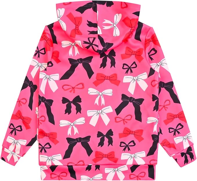 Girls Zip Up Hoodie Jacket Unicorn/Cat Sweatshirt - Image 2