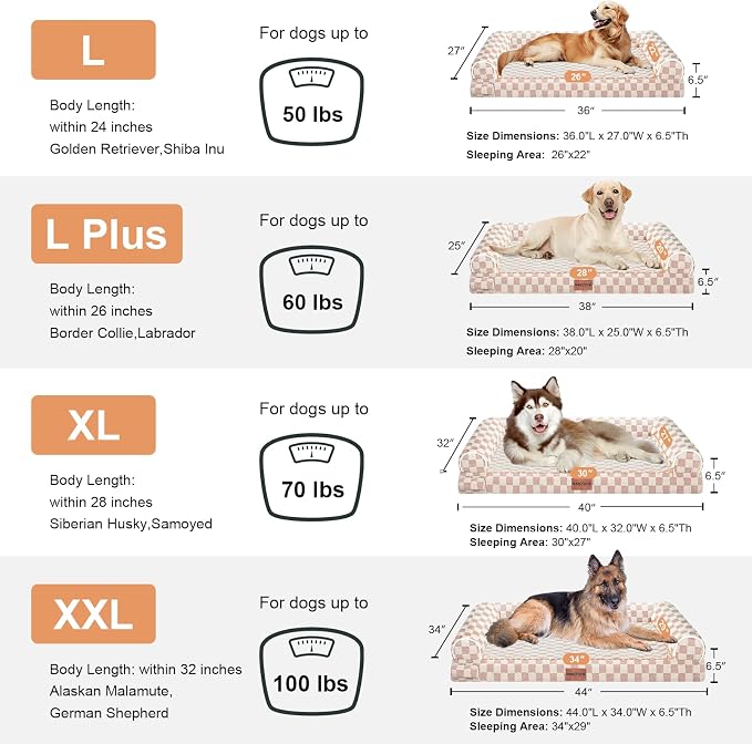 Large Dog Bed Orthopedic Washable: Beds Bolster XL Bed Big XLarge Dogs Egg - Image 7