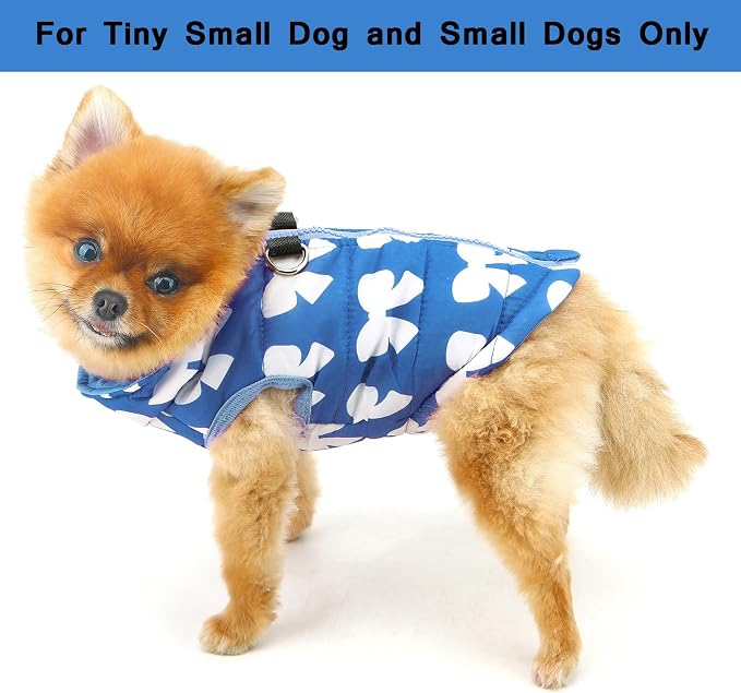 SMALLLEE_LUCKY_STORE Pet Water Resistant Winter Jacket Vest - Image 2