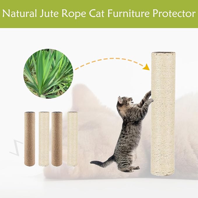 4 Pcs Cat Scratching Post Replacement - Image 6