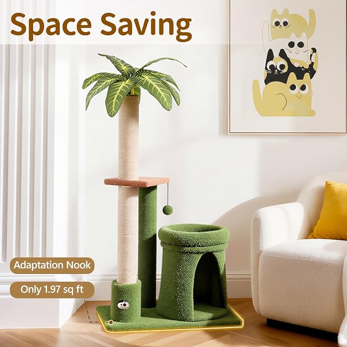 Cat Tree Tower Scratching Post Stand - Image 5