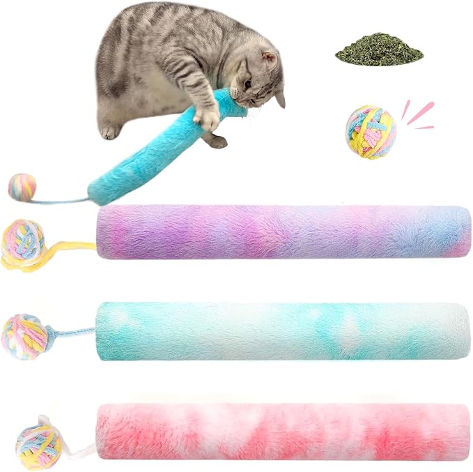 Cat Kicker Toy Large 3pcs, Catnip Toys by PATTEPOINT