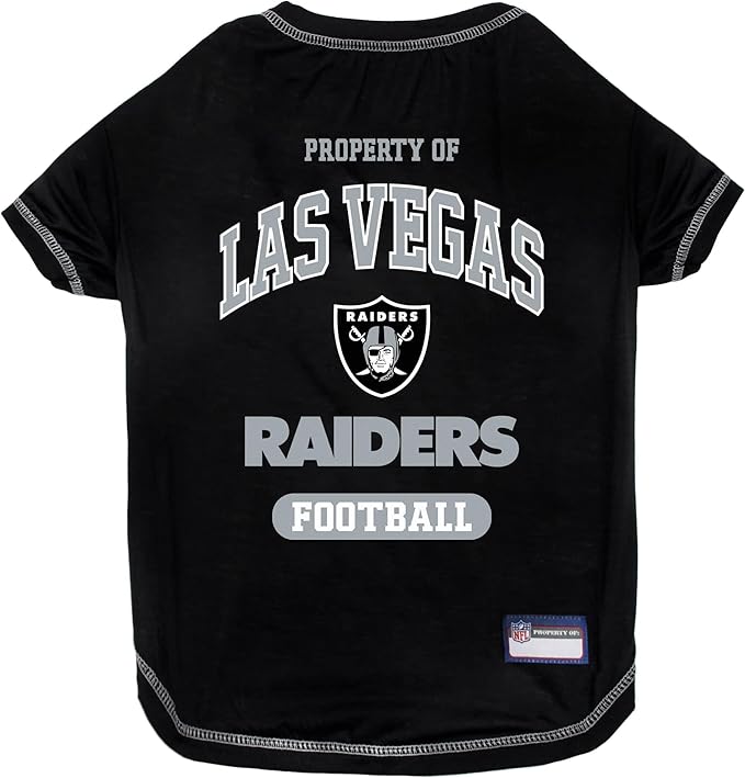 NFL Raiders Dog T-shirt X-Large. by PETSFIRST