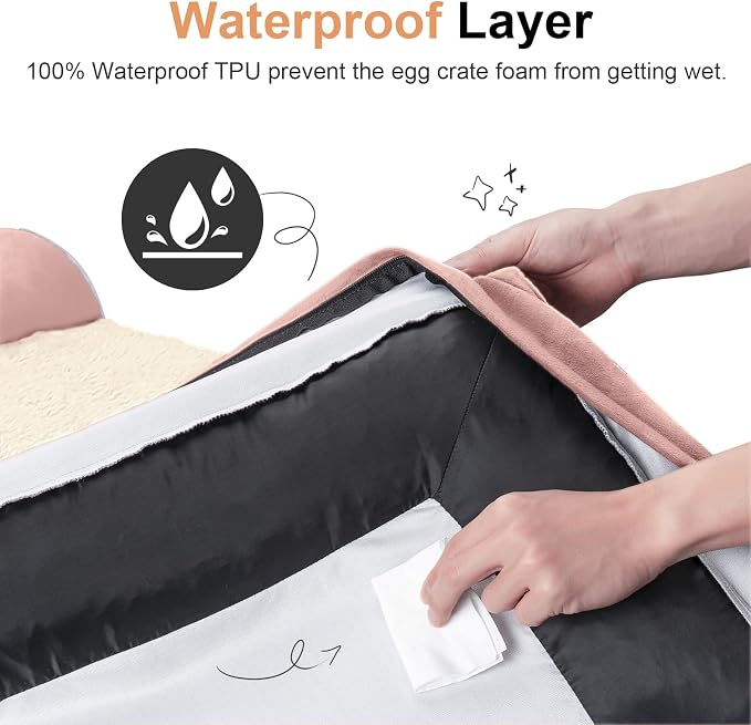 Large Dog Bed Orthopedic Washable: Beds Bolster XL Bed Large Big Dogs Memory - Image 4