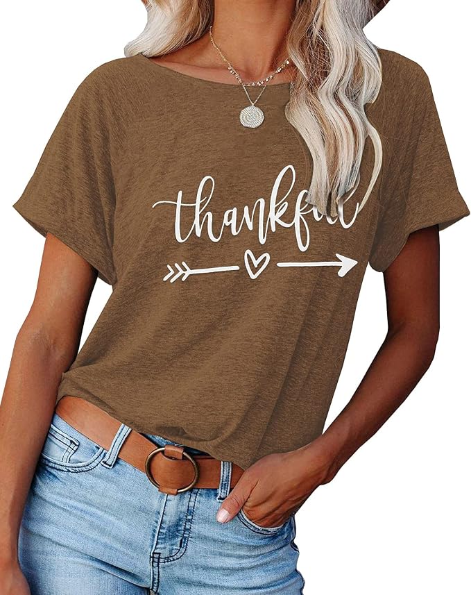 NIUBIA Women's T Shirts Summer Tops Simple Heart Graphic Shirts Sayings Short - Image 2