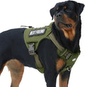 AUROTH Tactical Dog Harness for Large Dogs No Pull Adjustable Pet Harness by AurothPets