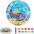 Inflatable Cat Dog Baby Water Mat Toy, Premium Anti-Scratch Leak Proof Mat by Baoyemes