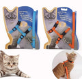 2 Pack Cat Harness and Leash | Adjustable Halter Harness by GOZOLA