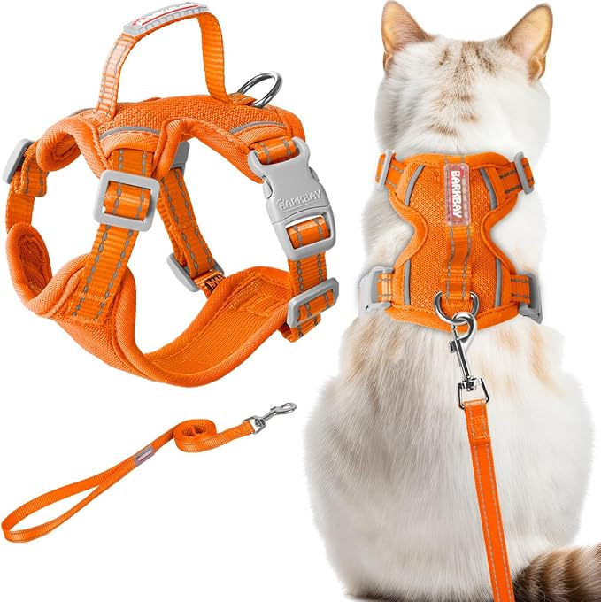 Cat Harness and Leash Set Escape Proof by BARKBAY