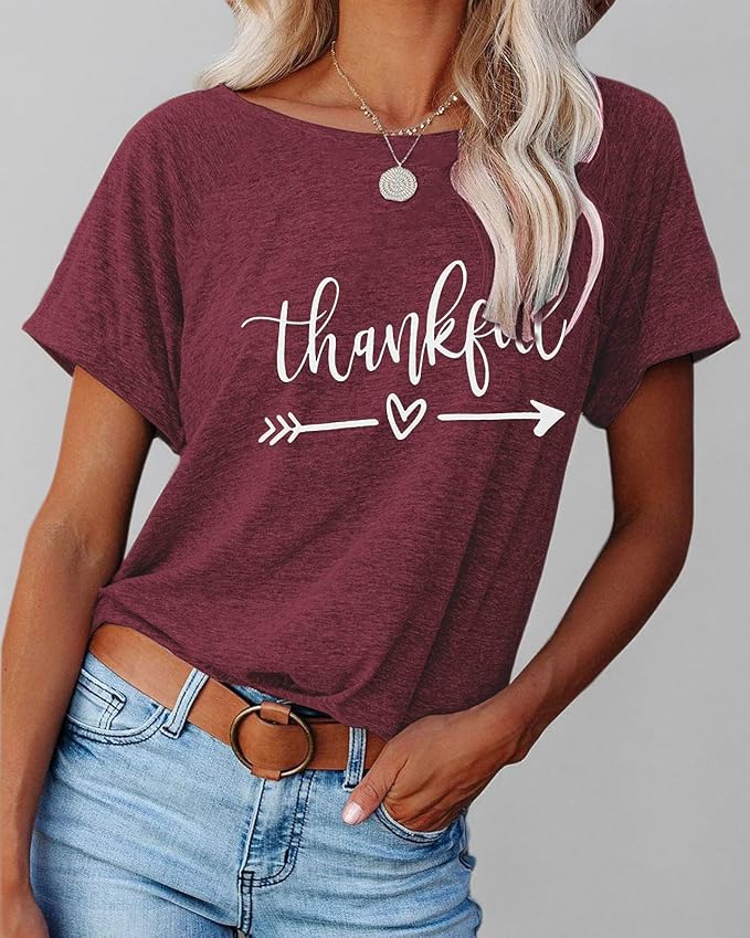 NIUBIA Women's T Shirts Summer Tops Simple Heart Graphic Shirts Sayings Short - Image 6