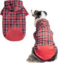 EXPAWLORER Plaid Dog Hoodie by EXPAWLORER