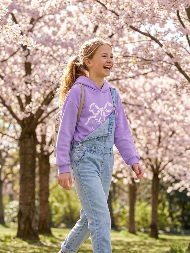 WELAKEN Sweatshirts for Girls Toddler & Kids II Little Girl's Pullover Tops - Image 4