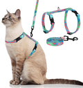 PAWCHIE Cat Harness and Leash Set, Cats Escape Proof-Adjustable Kitten Harness by PAWCHIE