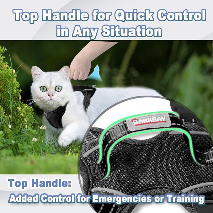 Cat Harness and Leash Set Escape Proof - Image 2