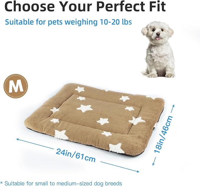 Mora Pets Dog Crate Pad Kennel Bed Crate Mat - Image 6