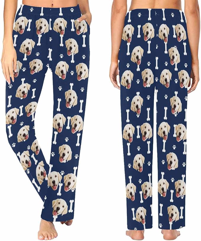 Custom Face Pajamas Pants Personalized Nightwear Bottoms - Image 2