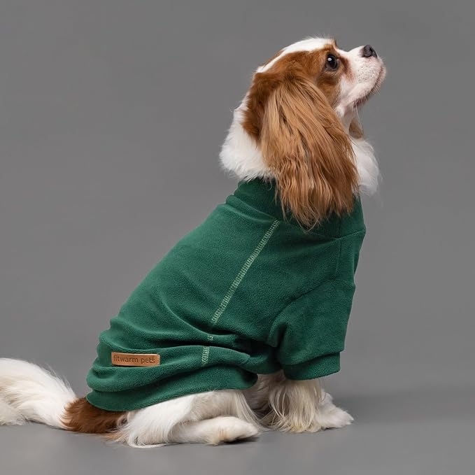 Fitwarm 3 Pack Fleece Dog Sweater, Turtleneck Dog Sweatshirt, Dog Winter Clothes - Image 3