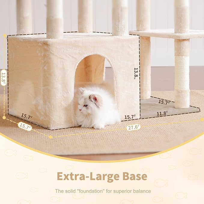 Heybly Heavy Duty Cat Tree, Tower - Image 3