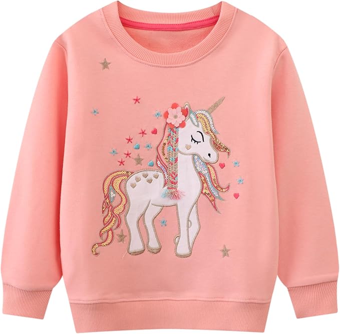Bumeex Toddler Girl Sweatshirt Clothes Outfit, Cotton Crewneck Christmas by Bumeex