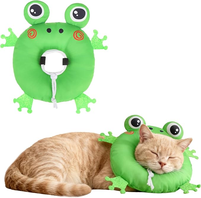 BEAUTYZOO Cat Cone Collar Soft, Cat Donut Recovery Collar after Surgery to Stop by BEAUTYZOO