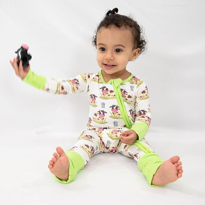 LollyBanks Baby Pajamas, Baby Romper 95% Bamboo Viscose and 5% Spandex - Image 3