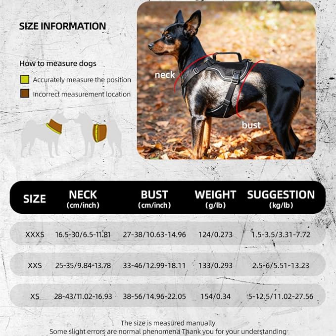 Tactical Dog Harness and Leash Set - Image 2