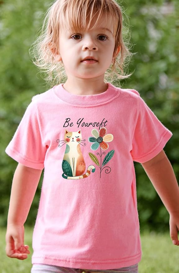 Kids Toddler Little Boys Girls T-Shirt Short Sleeve Funny Animals Graphic - Image 5