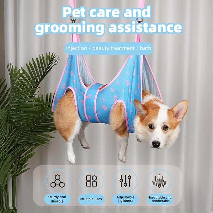 Pet Beauty Hammock, Anti Bite and Anti Scratch Cat and Dog Bath Care Beauty - Image 5