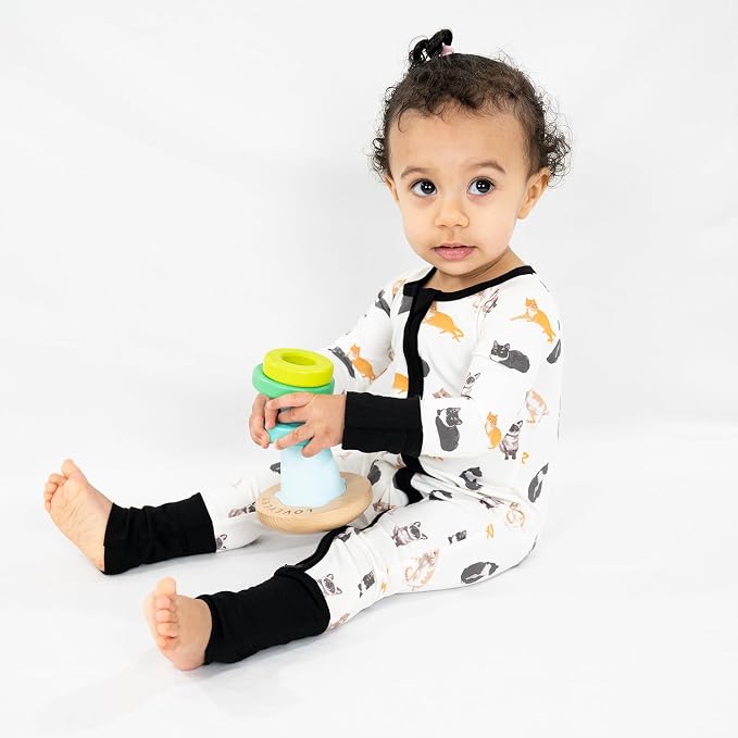 LollyBanks Baby Pajamas, Baby Romper 95% Bamboo Viscose and 5% Spandex - Image 7
