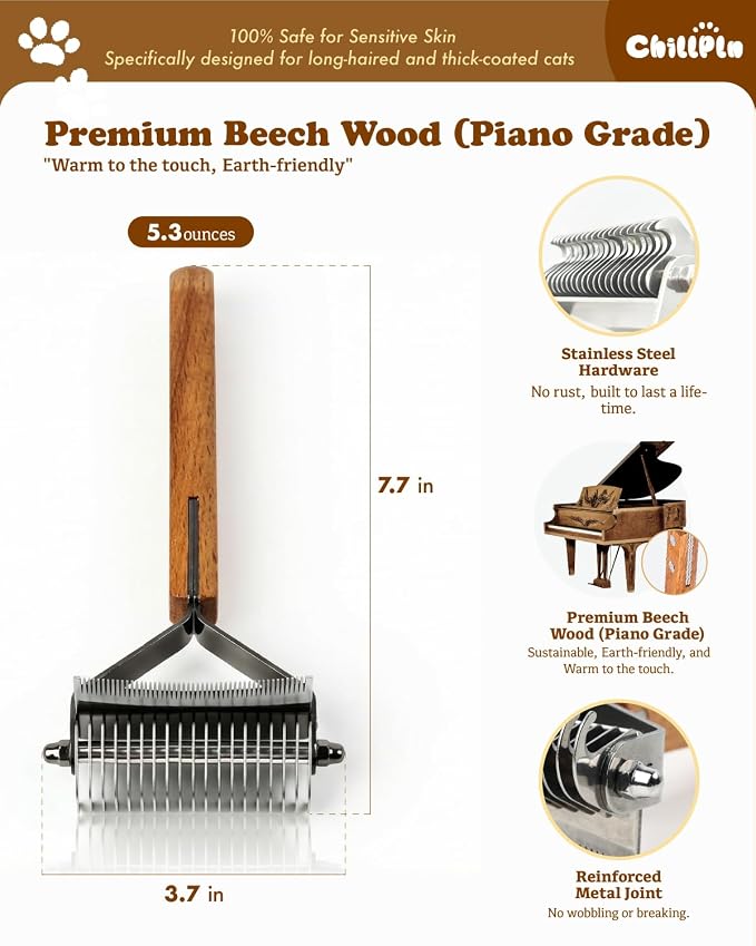 Cat Brush for Long Haired Cats - Image 6