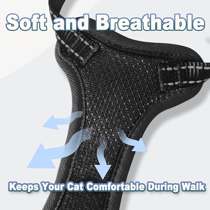 Cat Harness and Leash Set Escape Proof - Image 3