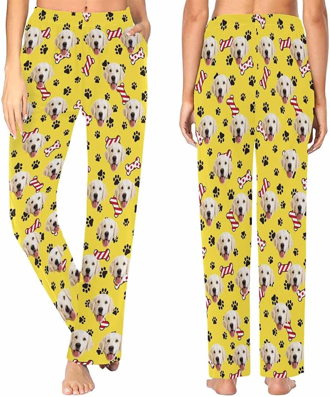 Custom Face Pajamas Pants Personalized Nightwear Bottoms - Image 2