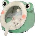 Jiupety Cute Cat Bed, Indoor Lovely Velvet Igloo by JIUPETY