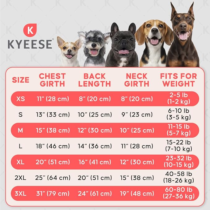 KYEESE Dog Pajamas Stretchy Dogs Clothes Dog Pajamas Small Sized Dogs Comfy Pet - Image 2
