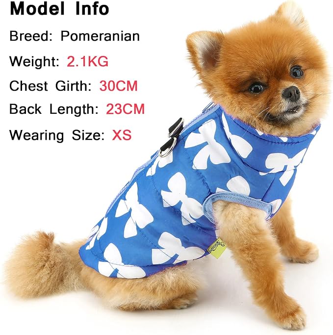 SMALLLEE_LUCKY_STORE Pet Water Resistant Winter Jacket Vest - Image 3