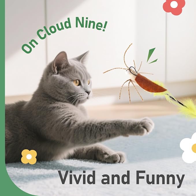 SONGWAY Cat Bug Toy Wand - Image 6