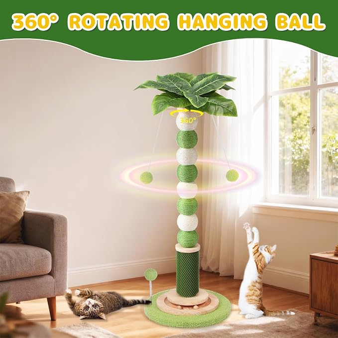 Cat Scratching Post, Cat Scratcher Ball - Image 5