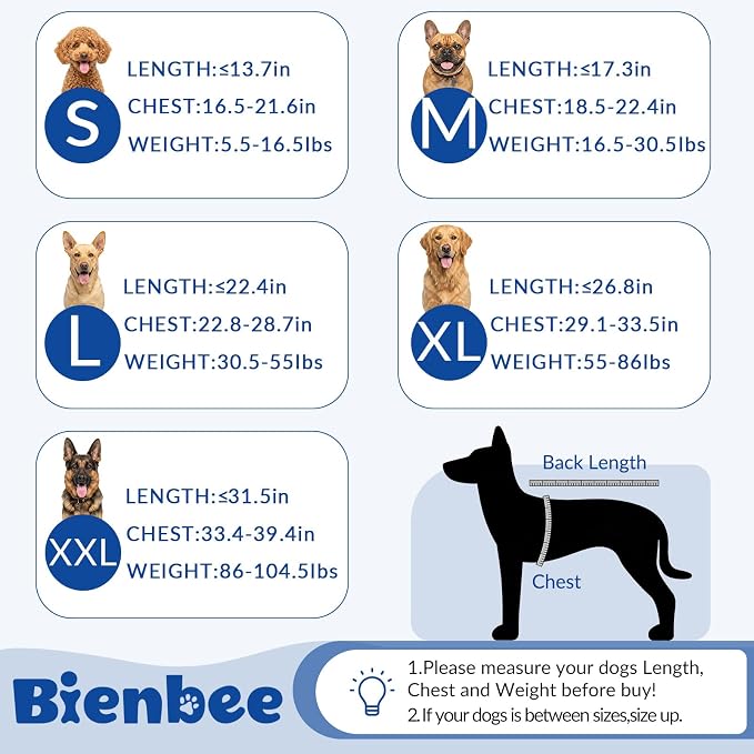 Bienbee Dog Bathrobe, Super Absorbent for Small to Large Dogs, Black 2XL - Image 6